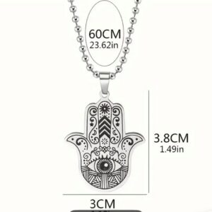 Collana con pendente Mano di Hamsa